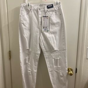 Rewash white ripped jeans